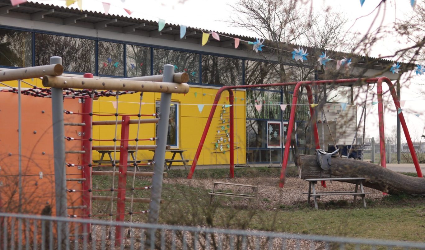 Aufnahme eines Kindergartens